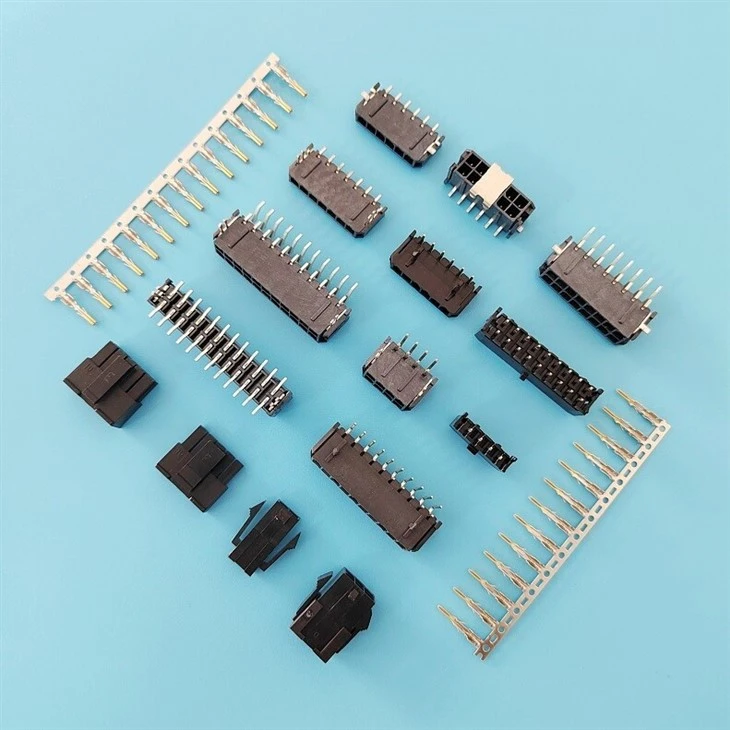 Alternative 3.00mm 43045-0206,43045-0406,43045-0606,43045-0806,43045-1006,43045-1206,43045-1406,43045-1606,43045-1806,43045-2006,43045-2206,43045-2406,Right-Angle,SMT,Wafer suppliers
